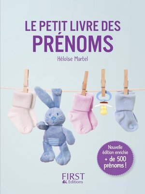 cover image of Petit livre de--Prénoms 2015